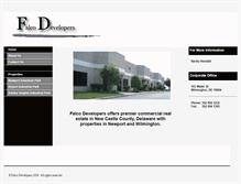 Tablet Screenshot of falcodevelopers.com
