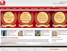 Tablet Screenshot of falcodevelopers.in